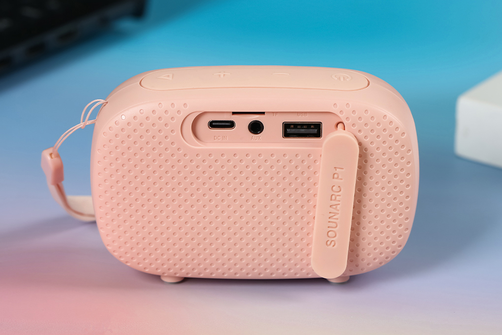 Loa Bluetooth Sounarc P1 Portable Speaker Màu Hồng