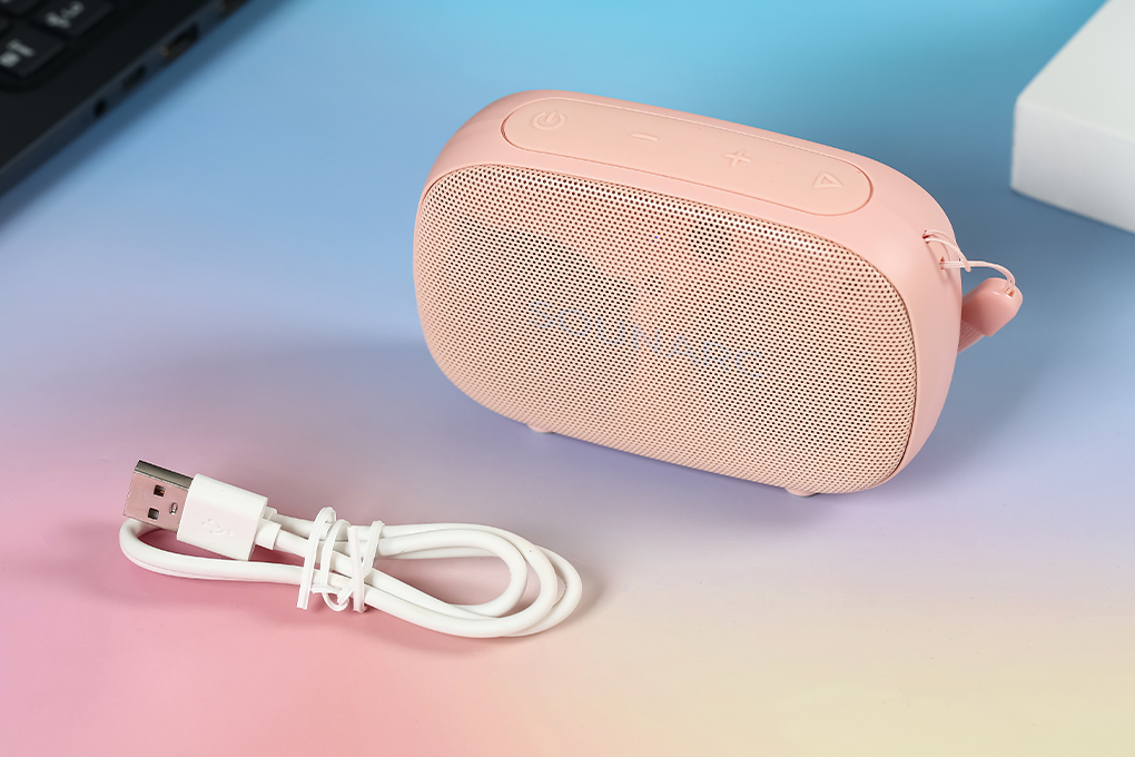 Loa Bluetooth Sounarc P1 Portable Speaker Màu Hồng