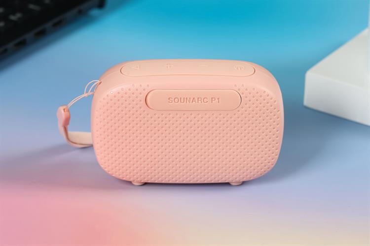 Loa Bluetooth Sounarc P1 Portable Speaker Màu Hồng