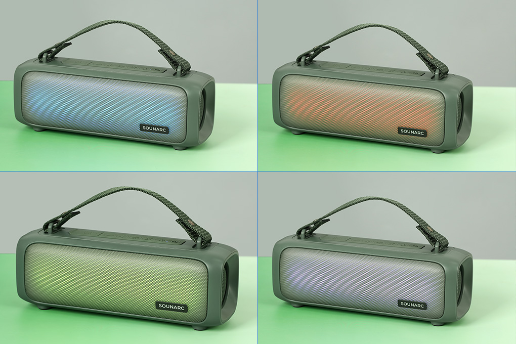 Loa Bluetooth Sounarc P3 Portable Speaker Màu Xanh rêu