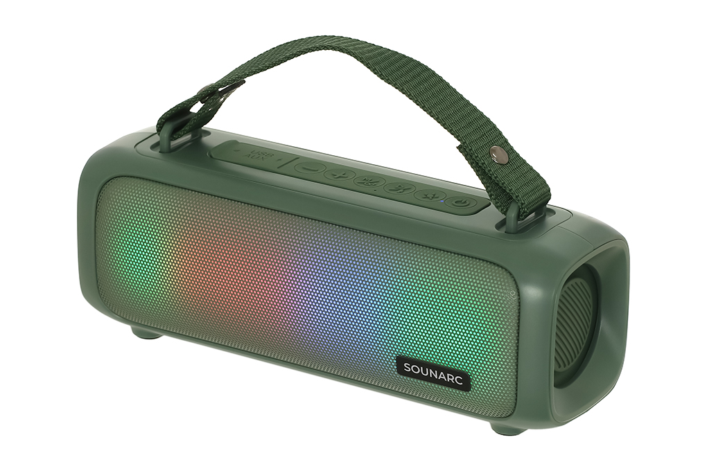 Loa Bluetooth Sounarc P3 Portable Speaker Màu Xanh rêu