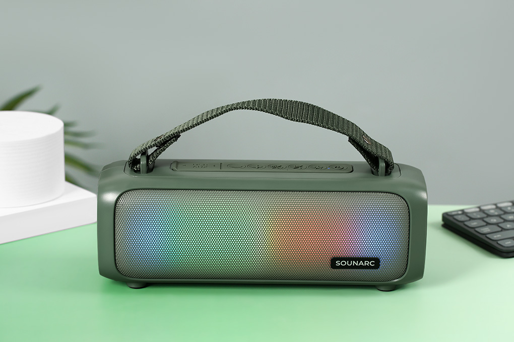 Loa Bluetooth Sounarc P3 Portable Speaker Màu Xanh rêu