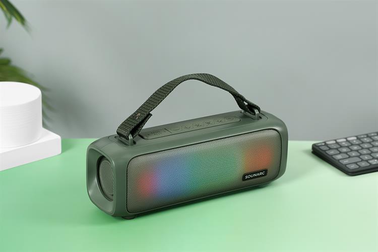 Loa Bluetooth Sounarc P3 Portable Speaker Màu Xanh rêu