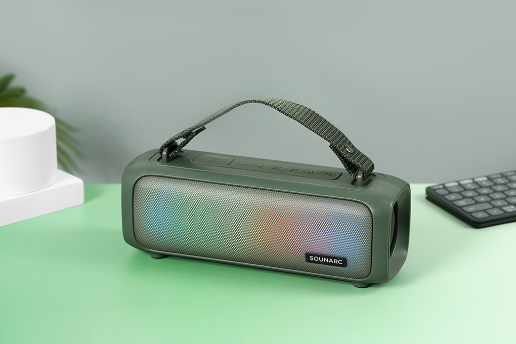 Loa Bluetooth Sounarc P3 Portable Speaker Màu Xanh rêu