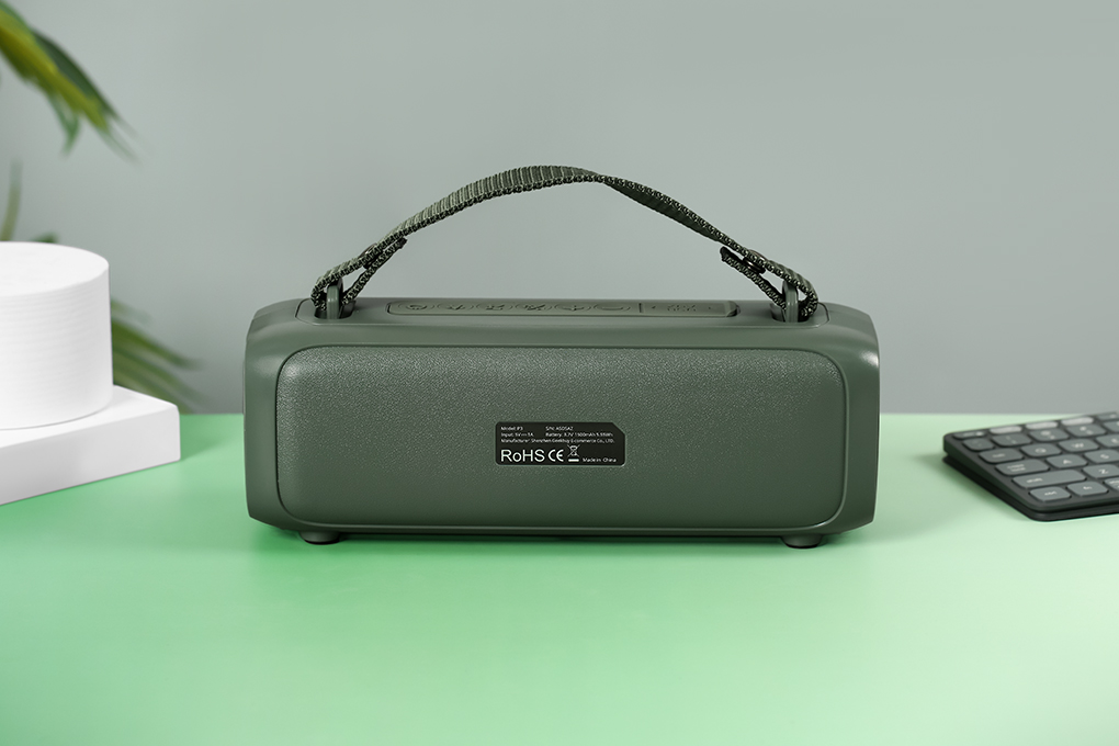 Loa Bluetooth Sounarc P3 Portable Speaker Màu Xanh rêu