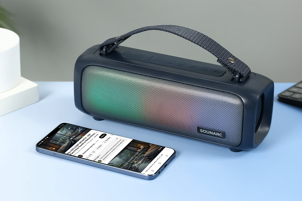 Loa Bluetooth Sounarc P3 Portable Speaker Màu Xanh Dương