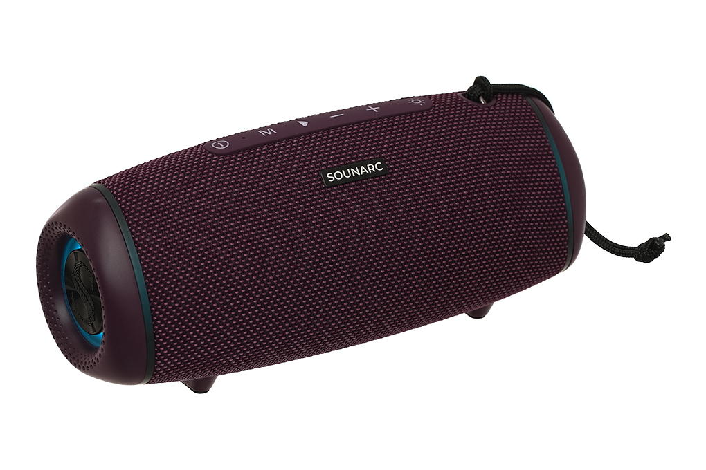 Loa Bluetooth Sounarc R1 Portable Speaker Màu Đỏ đô