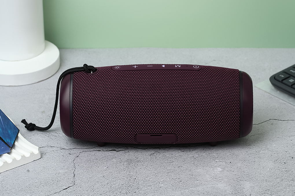 Loa Bluetooth Sounarc R1 Portable Speaker Màu Đỏ đô