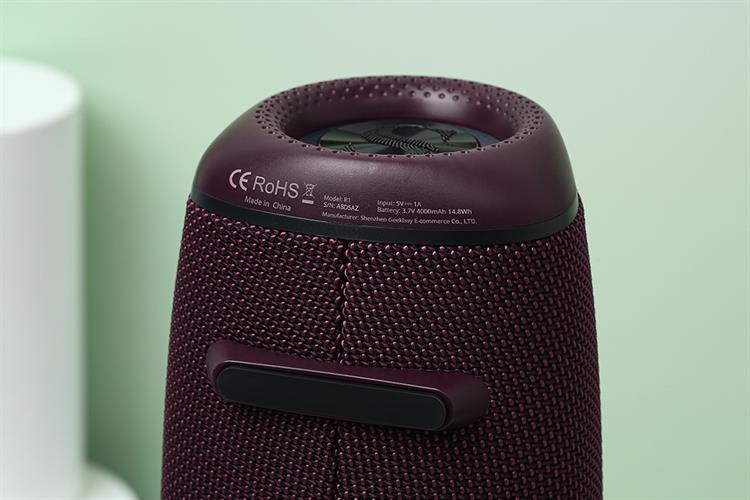 Loa Bluetooth Sounarc R1 Portable Speaker Màu Đỏ đô