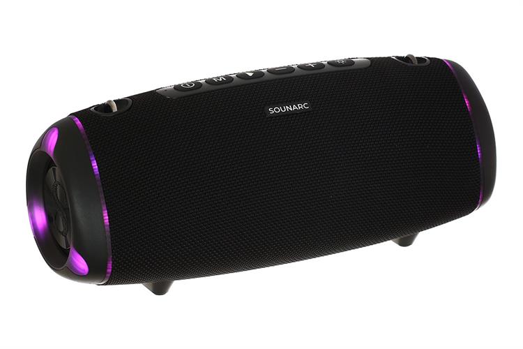 Loa Bluetooth Sounarc R2 Portable Speaker Màu Đen