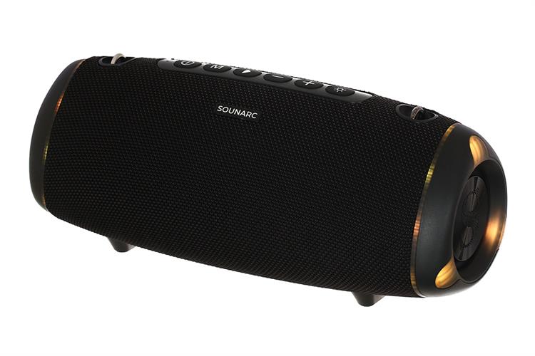 Loa Bluetooth Sounarc R2 Portable Speaker Màu Đen