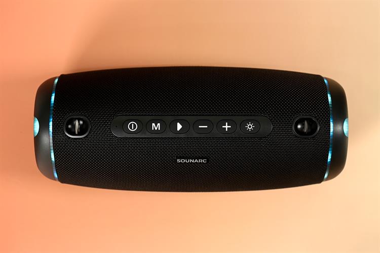 Loa Bluetooth Sounarc R2 Portable Speaker Màu Đen