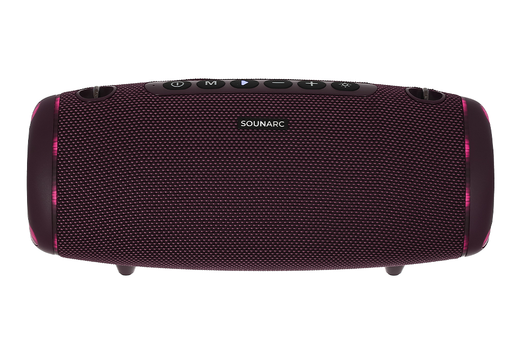 Loa Bluetooth Sounarc R2 Portable Speaker Màu Đỏ đô