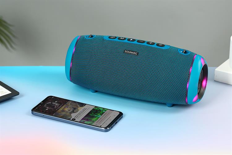 Loa Bluetooth Sounarc R2 Portable Speaker Màu Xanh Dương