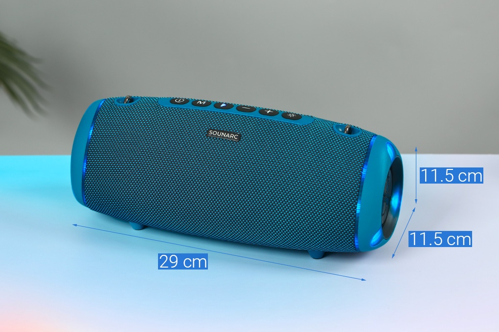 Loa Bluetooth Sounarc R2 Portable Speaker Màu Xanh Dương