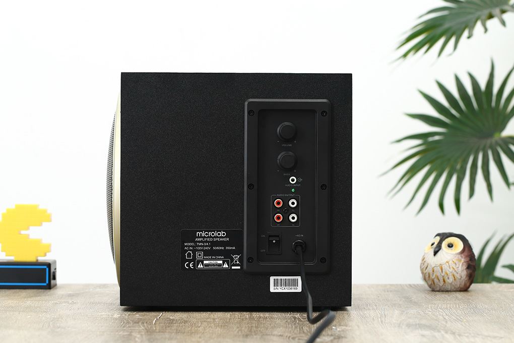 Loa vi tính Microlab TMN3 4.1 Màu Đen