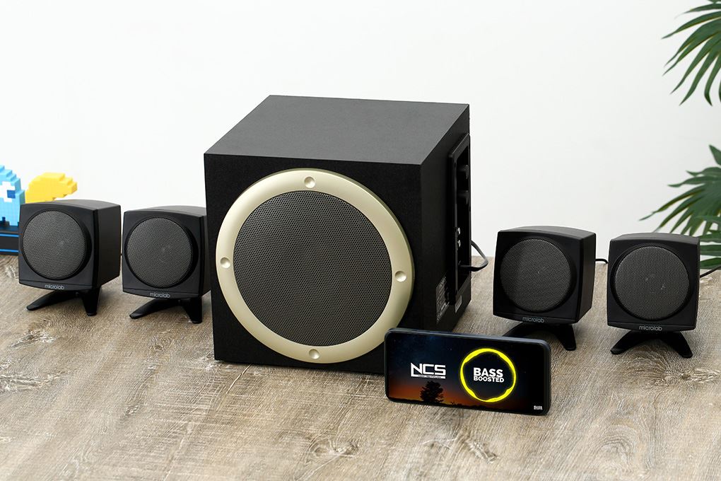 Loa vi tính Microlab TMN3 4.1 Màu Đen