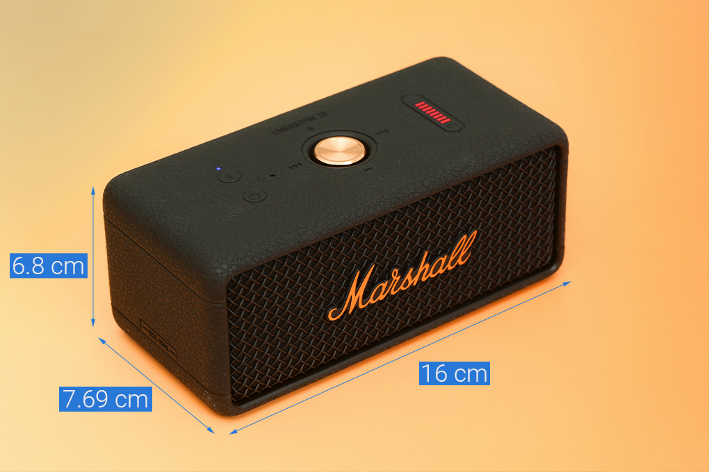 Loa Bluetooth Marshall Emberton III Màu Đen