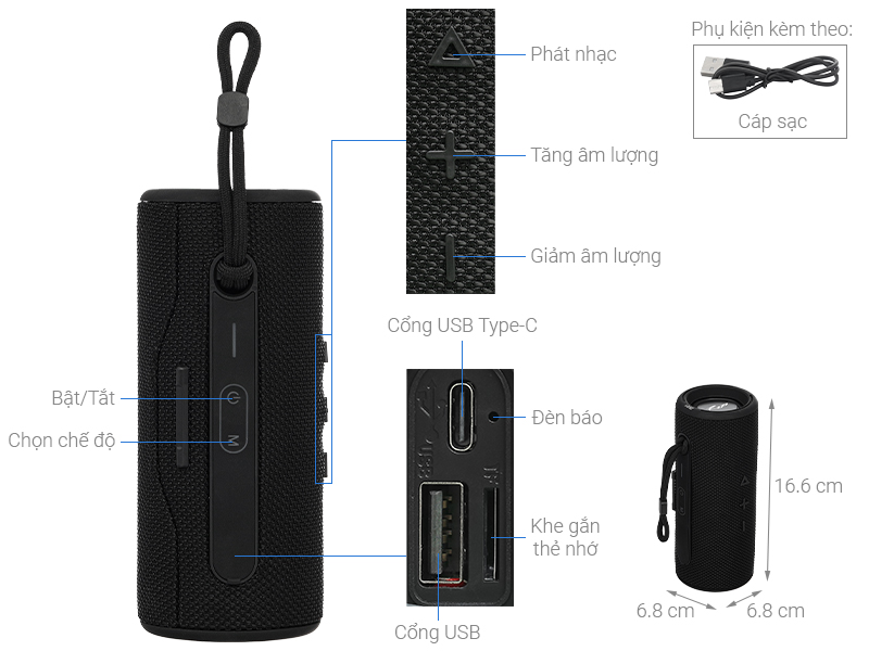 Loa Bluetooth Rezo Go More 1