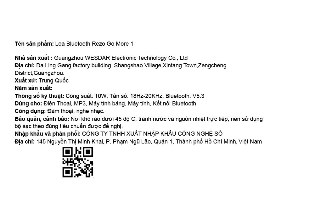 Loa Bluetooth Rezo Go More 1 - 13