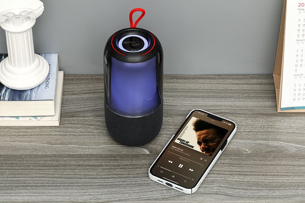 Loa Bluetooth Rezo Ledmi K310 Màu Xanh Dương