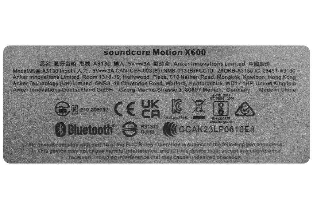 Loa Bluetooth soundcore Motion X600 - 13