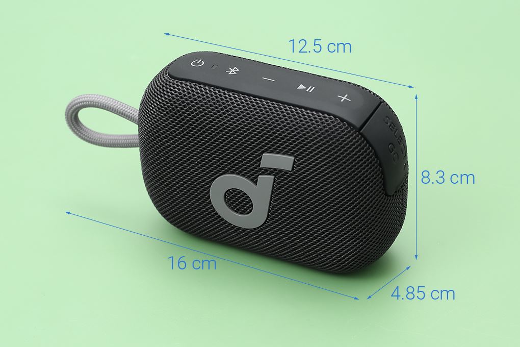 Loa Bluetooth soundcore Select 4 Go Màu Đen