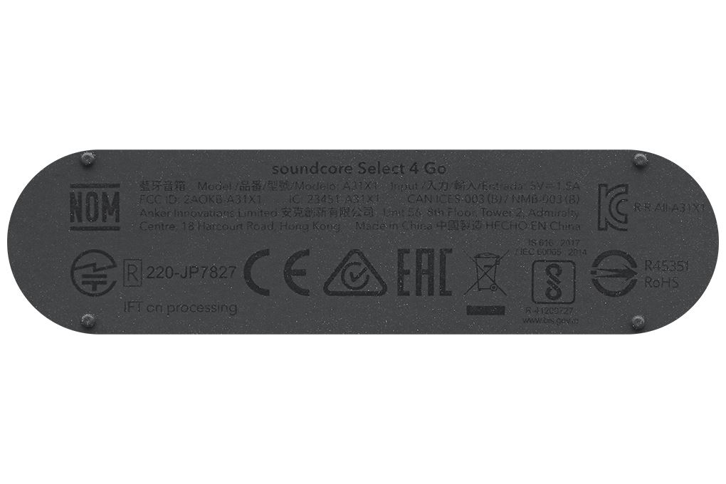 Loa Bluetooth soundcore Select 4 Go Màu Đen