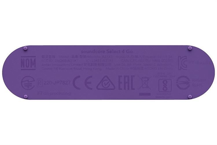 Loa Bluetooth soundcore Select 4 Go Màu Tím Lavender