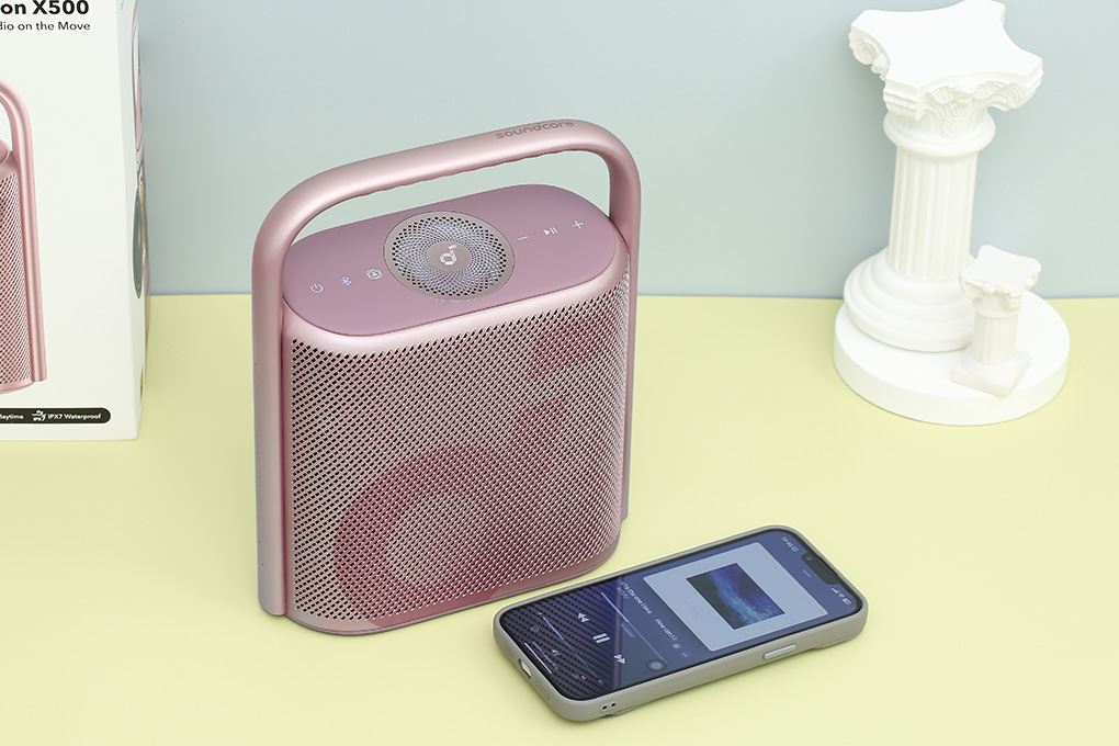 Loa Bluetooth soundcore Motion X500 Màu Hồng