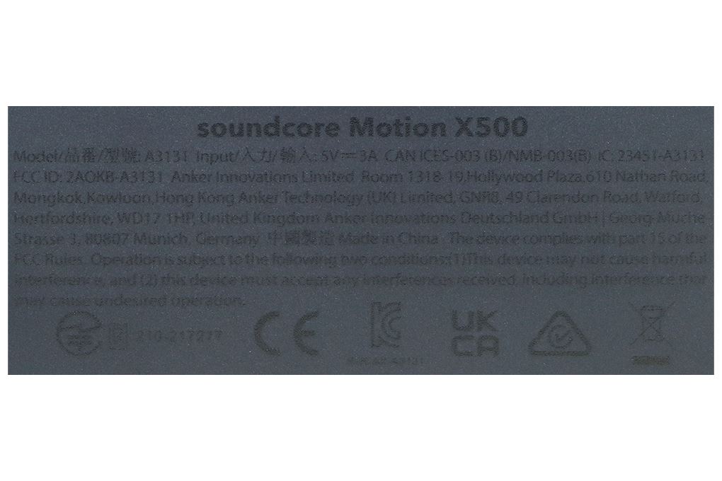 Loa Bluetooth soundcore Motion X500 Màu Xanh Dương