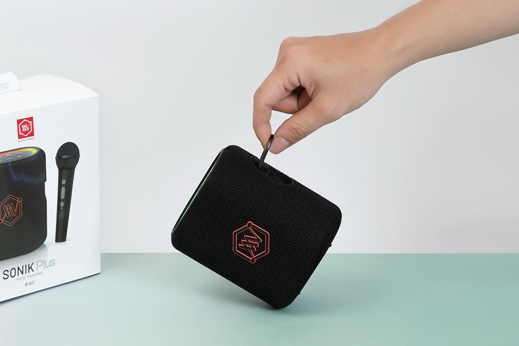 Loa Bluetooth Alpha Works AW- SONIK Plus Màu Đen