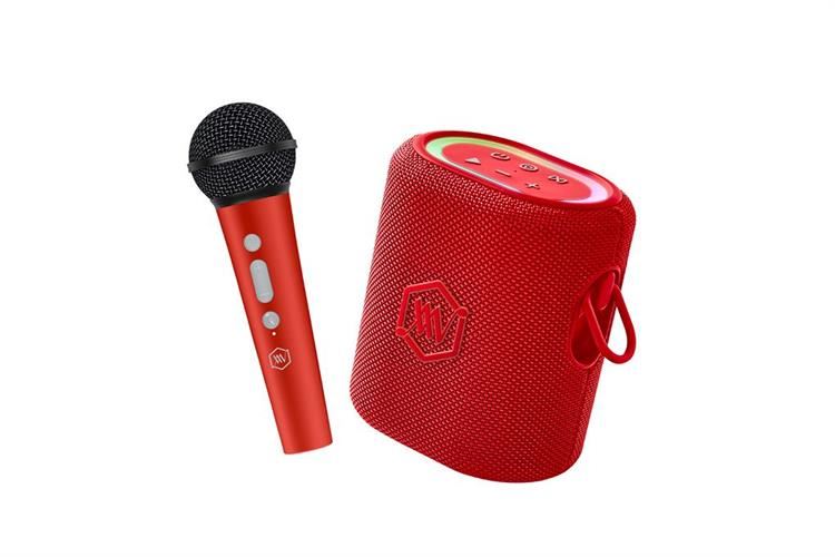Loa Bluetooth Alpha Works AW- SONIK Plus Màu Đỏ