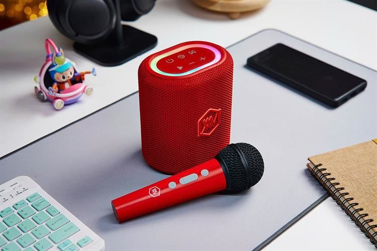 Loa Bluetooth Alpha Works AW- SONIK Plus Màu Đỏ