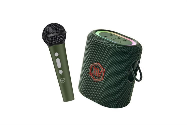 Loa Bluetooth Alpha Works AW- SONIK Plus Màu Xanh dương - Xanh lá