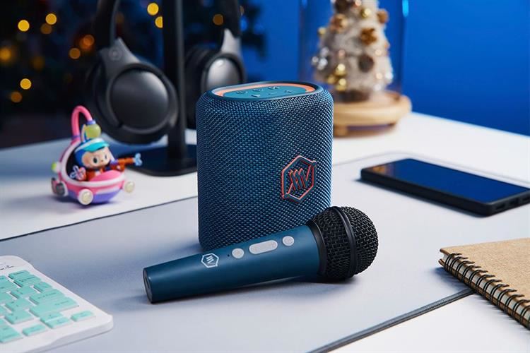 Loa Bluetooth Alpha Works AW- SONIK Plus Màu Xanh Dương