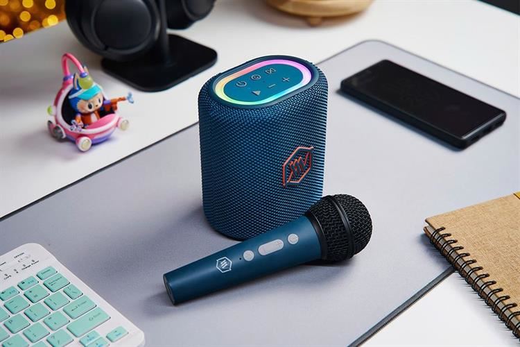 Loa Bluetooth Alpha Works AW- SONIK Plus Màu Xanh Dương