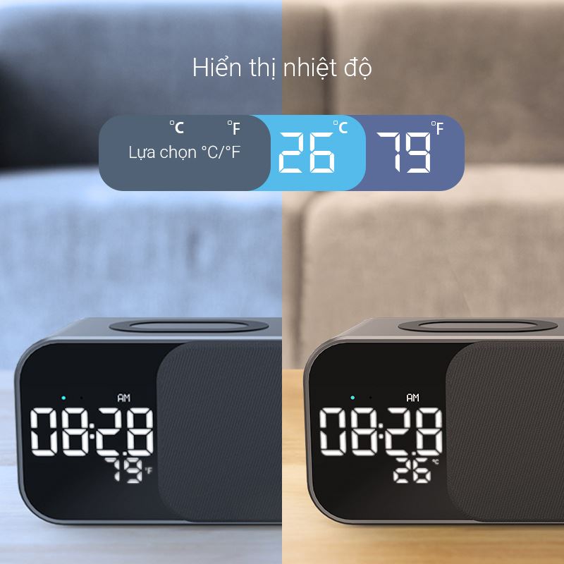 Loa Bluetooth đa năng Shaba WD-500 Màu Đen
