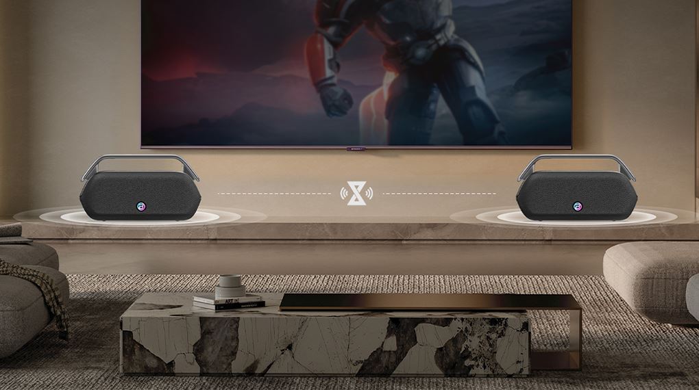 Kết nối nhiều loa - Loa Bluetooth BUGANi Boost Max Kết nối nhiều loa - Loa Bluetooth BUGANi Boost Max