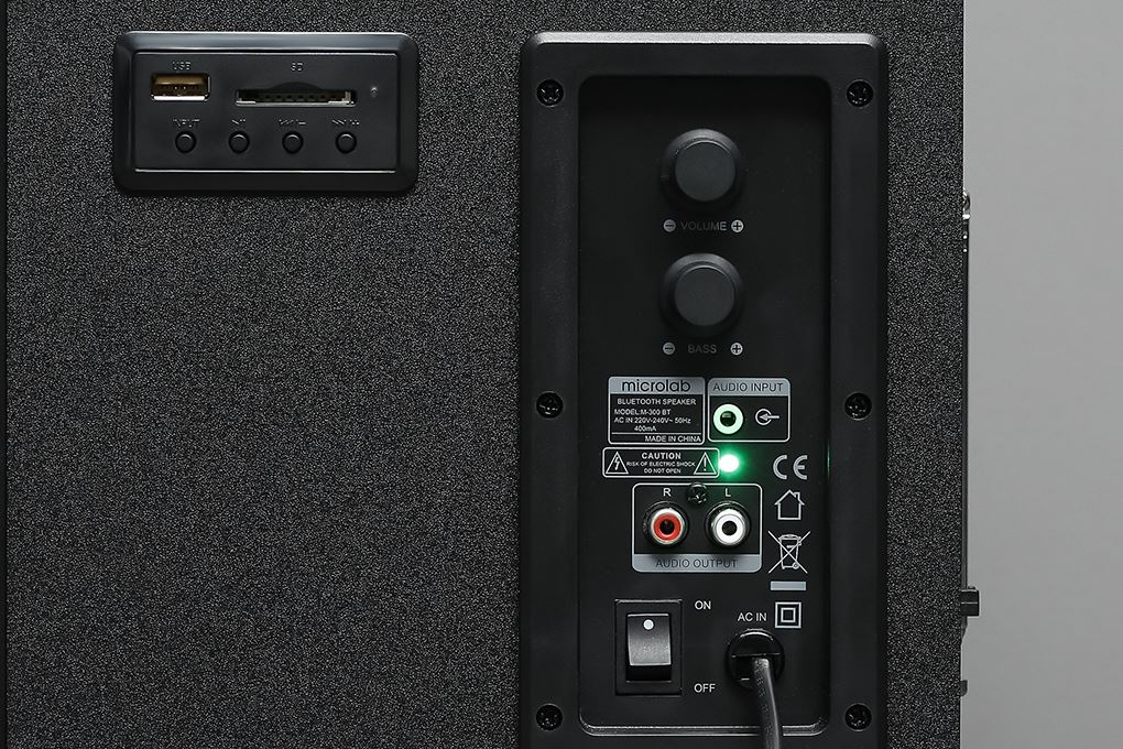 Loa vi tính Bluetooth Microlab M300 Màu Đen