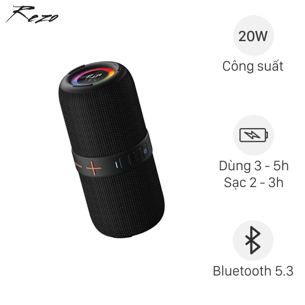 Loa Bluetooth Rezo Wave Pro