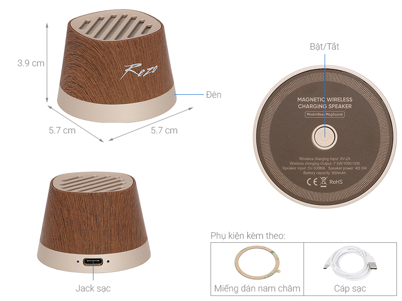 Loa Bluetooth Rezo MagSound