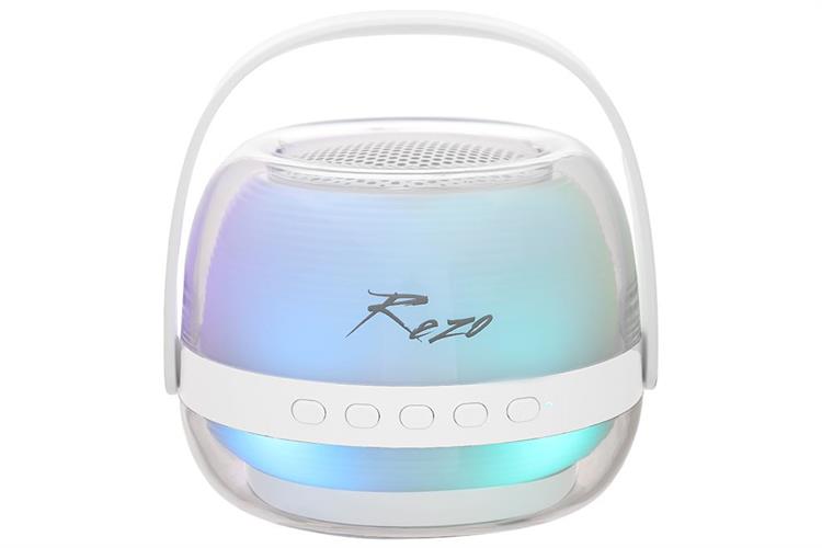 Loa Bluetooth Rezo K1 2 Mic Màu Trắng