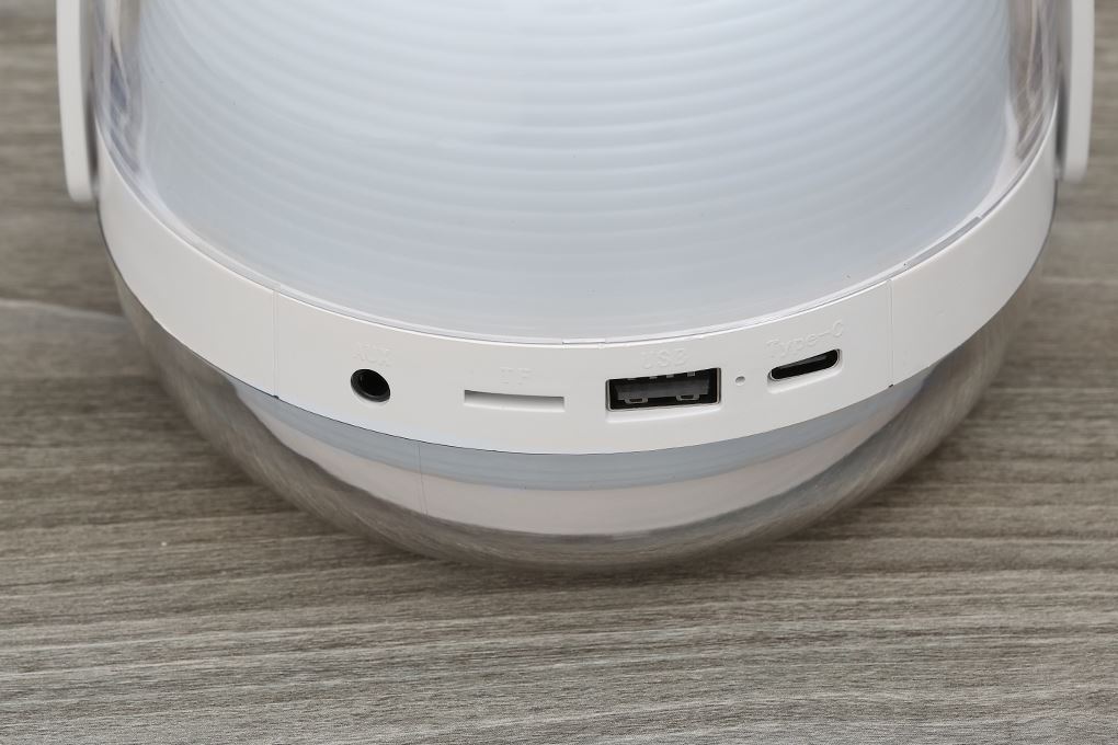 Loa Bluetooth Rezo K1 2 Mic Màu Trắng
