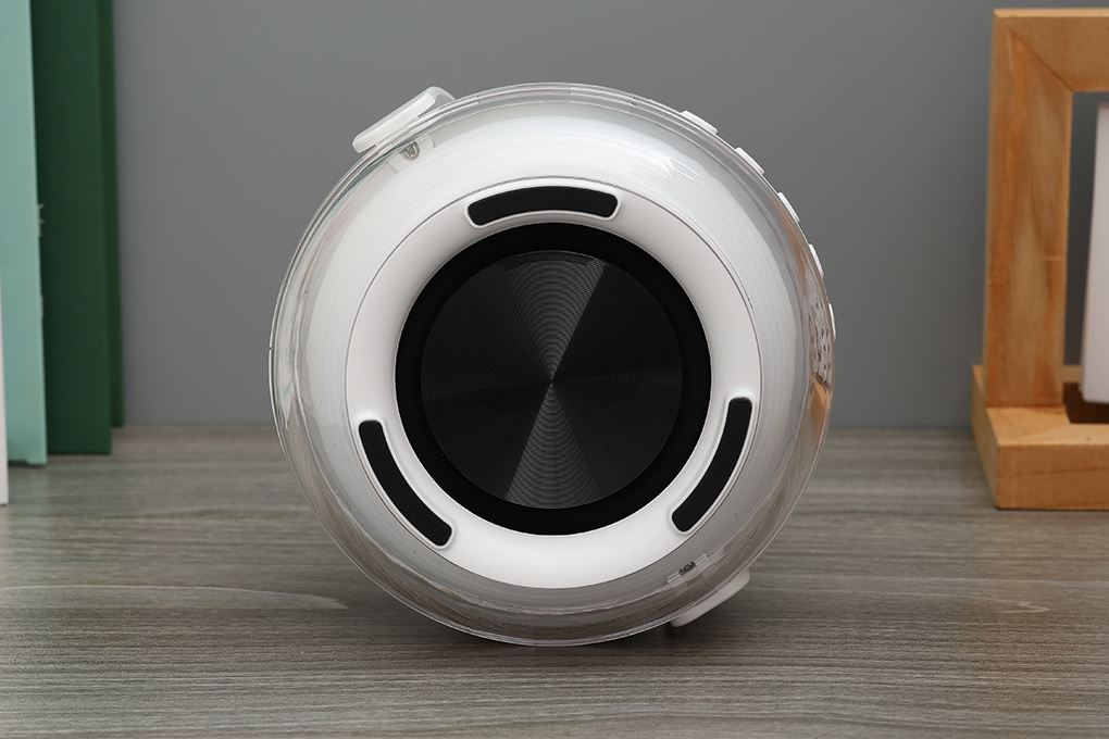 Loa Bluetooth Rezo K1 2 Mic Màu Trắng