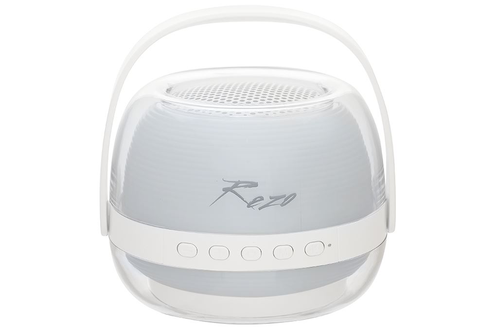 Loa Bluetooth Rezo K1 2 Mic Màu Trắng