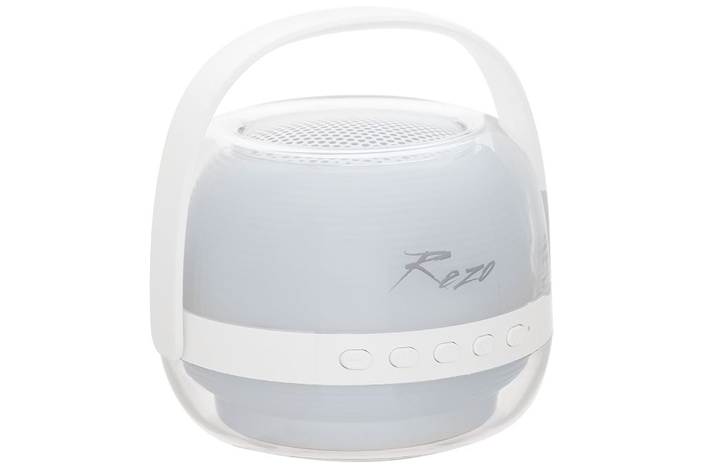 Loa Bluetooth Rezo K1 2 Mic Màu Trắng