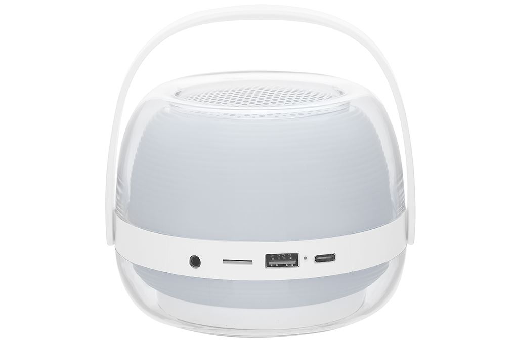 Loa Bluetooth Rezo K1 2 Mic Màu Trắng