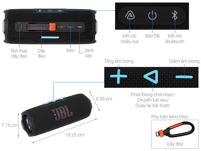 Loa Bluetooth JBL Flip 7