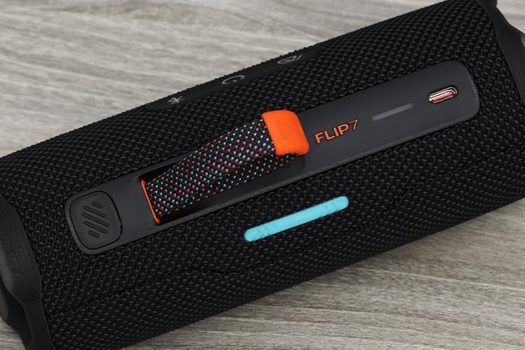 Loa Bluetooth JBL Flip 7 Màu Đen - Cam